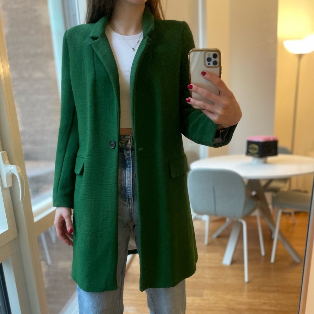 Green Spring Coat Zara (XS)